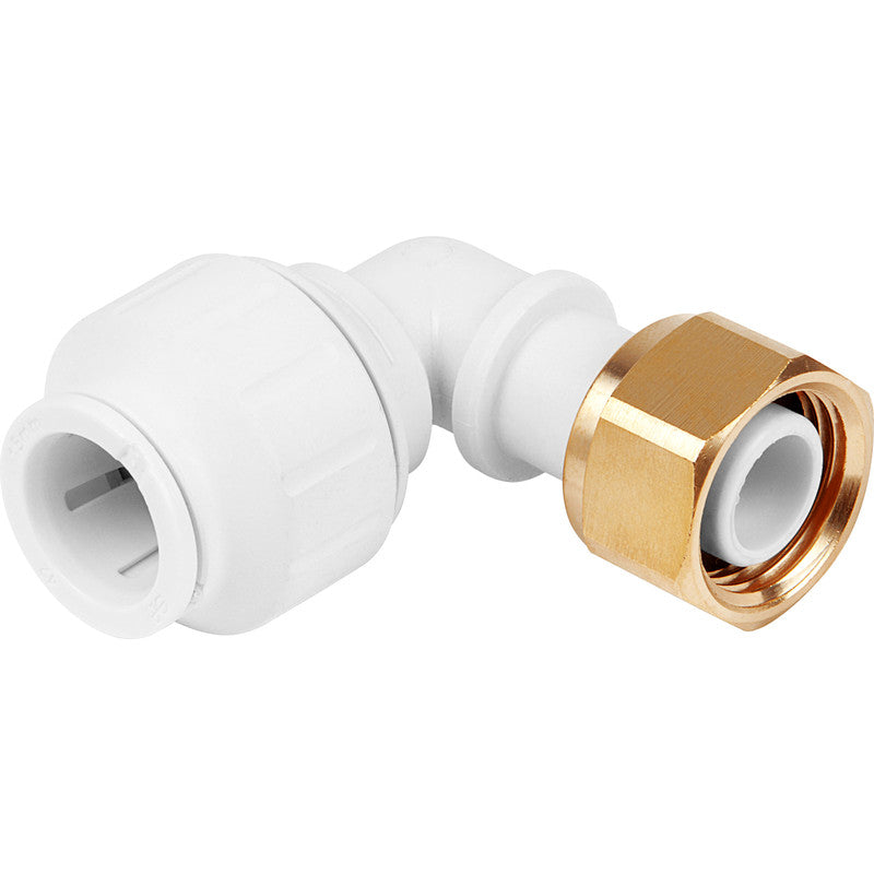 JG Speedfit Bent Tap Connector 15mm x 1/2" BSP