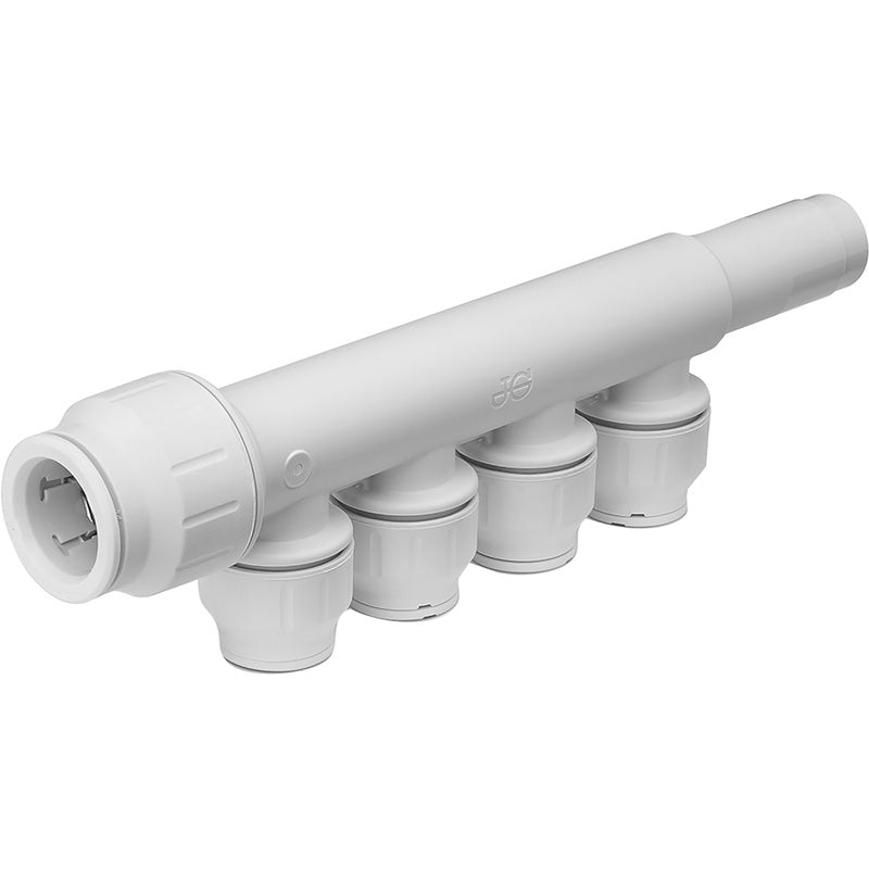JG Speedfit Manifold 4 Port with Stem 22mm x 15mm
